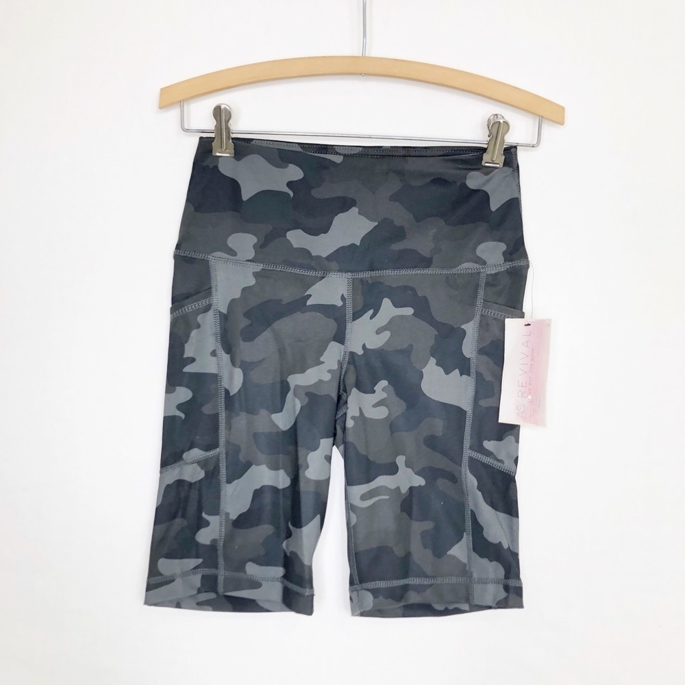 AS Revival camouflage  biker shorts leggings